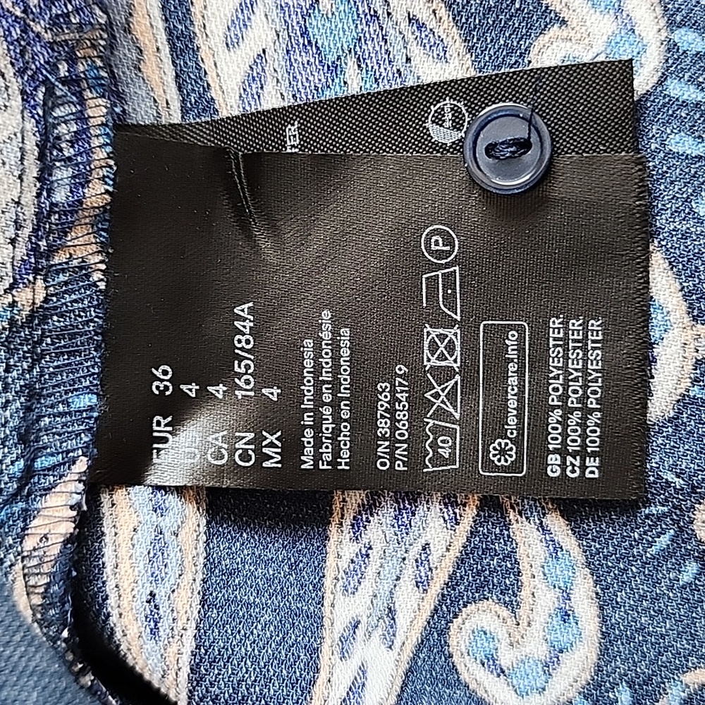 ZARA Long Balloon Sleeves Dress - Picture 11 of 11